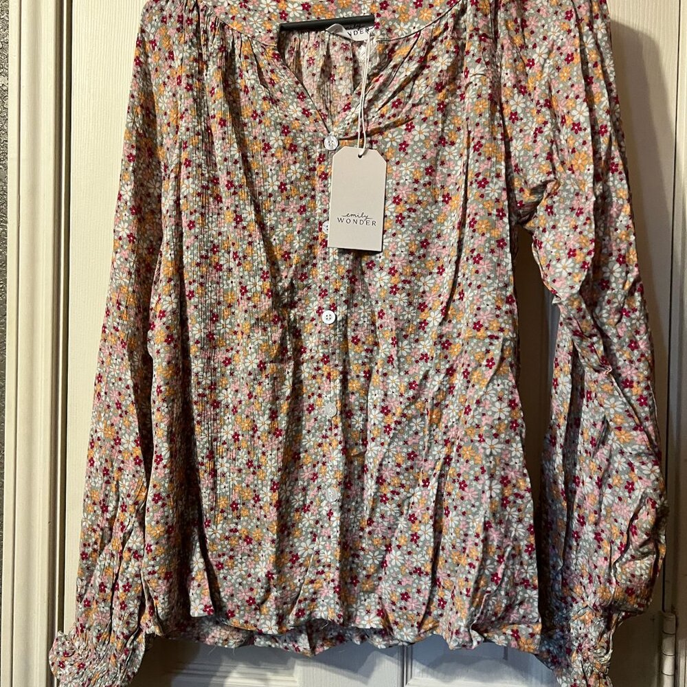 Ditsy Floral Top